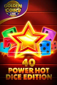 40 power hot dice edition golden coins link official logo